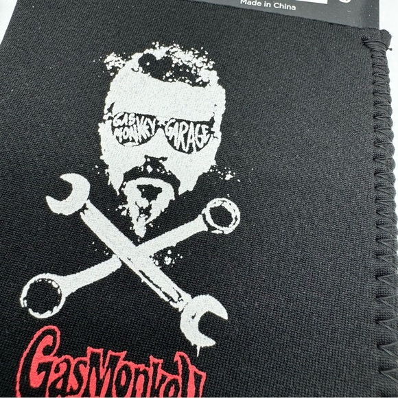 Gas Monkey Koozies Set of Two Black For Beers or Soda Cans - Picture 6 of 8